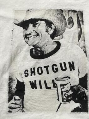 Willie Nelson Preowned Small Ringer T-shirt